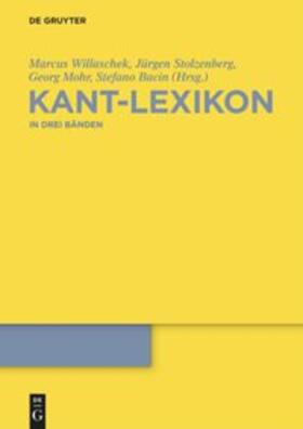 Willaschek / Stolzenberg / Mohr |  Kant-Lexikon | Buch |  Sack Fachmedien