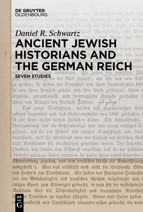 Schwartz |  Ancient Jewish Historians and the German Reich | Buch |  Sack Fachmedien