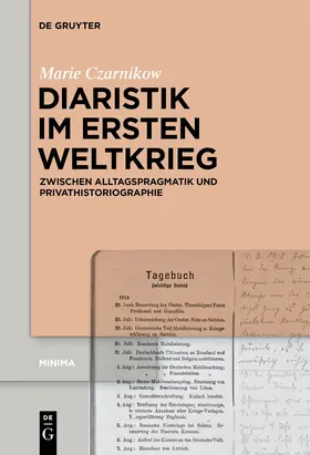 Czarnikow |  Diaristik im Ersten Weltkrieg | Buch |  Sack Fachmedien