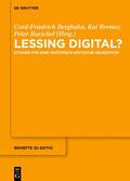 Berghahn / Bremer / Burschel |  Lessing digital | Buch |  Sack Fachmedien
