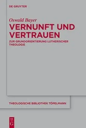 Bayer | Vernunft und Vertrauen | E-Book | www.sack.de