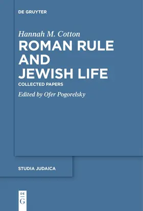 Cotton / Pogorelsky |  Roman Rule and Jewish Life | eBook | Sack Fachmedien