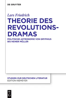 Friedrich |  Theorie des Revolutionsdramas | Buch |  Sack Fachmedien