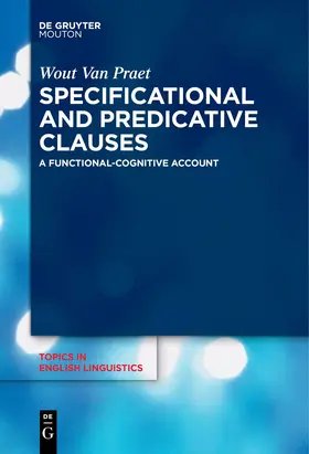 Van Praet |  Specificational and Predicative Clauses | eBook | Sack Fachmedien