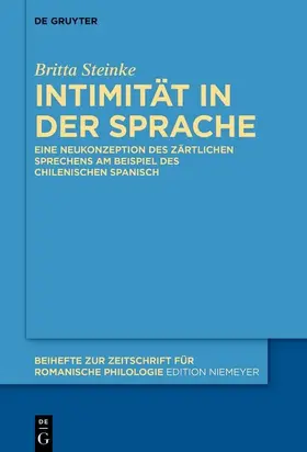 Steinke | Intimität in der Sprache | E-Book | www.sack.de