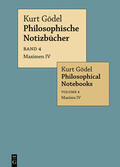 Gödel / Engelen |  Gödel, K: Kurt Gödel: Philosophische Notizbücher / Philosoph | Buch |  Sack Fachmedien