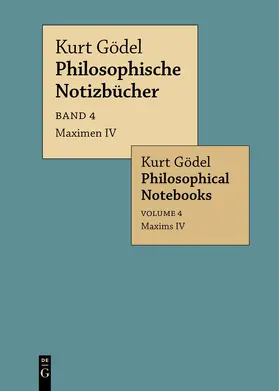 Gödel / Engelen |  Maximen IV / Maxims IV | eBook | Sack Fachmedien