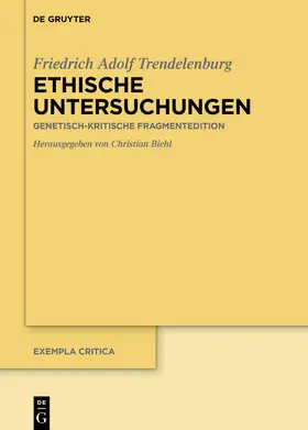 Biehl / Trendelenburg | Ethische Untersuchungen | Buch | 978-3-11-077332-3 | www.sack.de