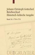 Köhler / Menzel / Otto |  Juni 1750 - März 1751 | Buch |  Sack Fachmedien