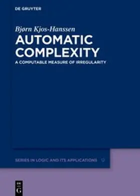 Kjos-Hanssen | Automatic Complexity | E-Book | www.sack.de