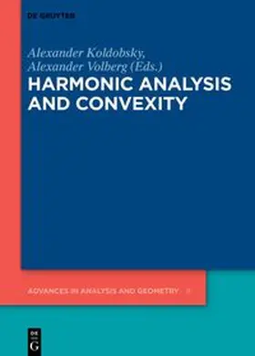 Koldobsky / Volberg |  Harmonic Analysis and Convexity | Buch |  Sack Fachmedien