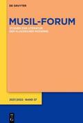 Wolf / Zeller |  Musil-Forum / 2021/2022 | eBook | Sack Fachmedien
