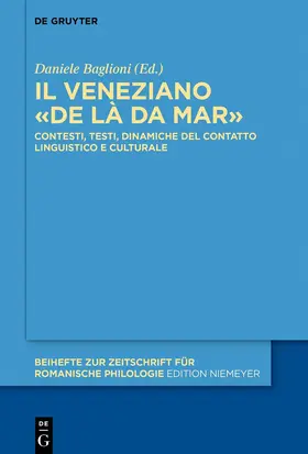 Baglioni |  Il veneziano 'de là da mar' | Buch |  Sack Fachmedien