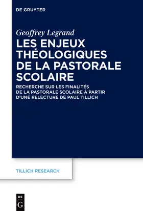 Legrand |  Les enjeux théologiques de la pastorale scolaire | Buch |  Sack Fachmedien