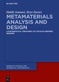 Ammari / Davies |  Metamaterial Analysis and Design | Buch |  Sack Fachmedien