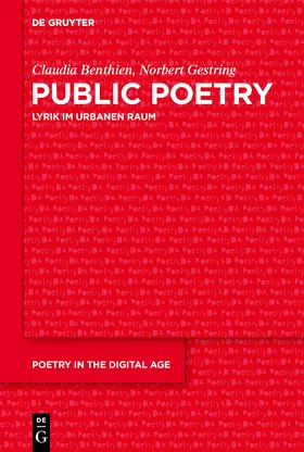 Benthien / Gestring |  Public Poetry | Buch |  Sack Fachmedien