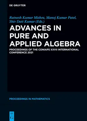 Patel / Mishra / Datt Kumar |  Advances in Pure and Applied Algebra | eBook | Sack Fachmedien