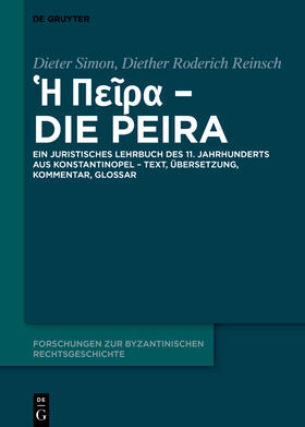 Simon / Reinsch | Simon, D: Die Peira | Buch | 978-3-11-078629-3 | sack.de