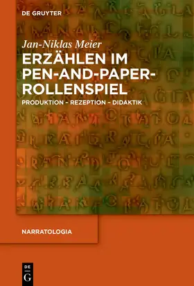 Meier |  Erzählen im Pen-and-Paper-Rollenspiel | eBook | Sack Fachmedien