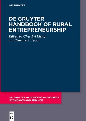 Liang / Lyons |  De Gruyter Handbook of Rural Entrepreneurship | Buch |  Sack Fachmedien