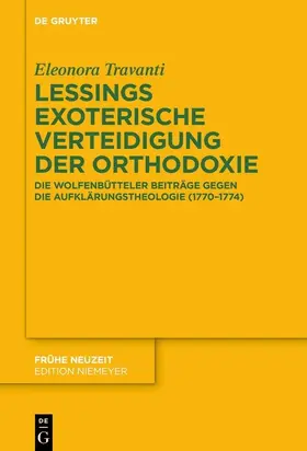 Travanti | Lessings exoterische Verteidigung der Orthodoxie | E-Book | www.sack.de