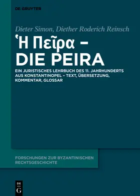 Simon / Reinsch |  &#7977; &Pi;&epsilon;&#8150;&rho;&alpha; &ndash; Die Peira | eBook | Sack Fachmedien