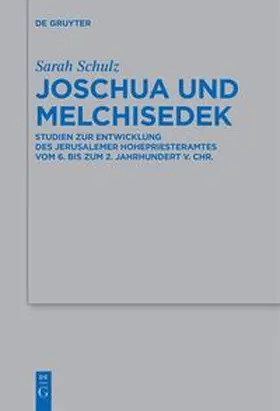 Schulz |  Joschua und Melchisedek | eBook | Sack Fachmedien