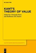 Horn / Santos |  Kant's Theory of Value | Buch |  Sack Fachmedien