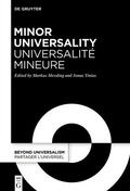 Messling / Tinius |  Minor Universality / Universalité mineure | Buch |  Sack Fachmedien