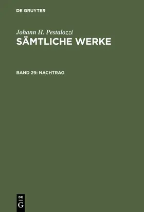 Werder | Nachtrag | E-Book | sack.de