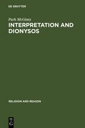 McGinty | Interpretation and Dionysos | E-Book | sack.de