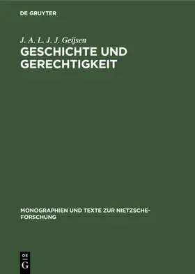 Geijsen |  Geschichte und Gerechtigkeit | eBook | Sack Fachmedien
