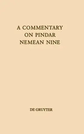 Braswell | A Commentary on Pindar, Nemean Nine | E-Book | www.sack.de