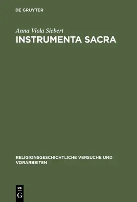 Siebert | Instrumenta Sacra | E-Book | www.sack.de