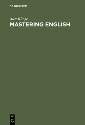 Klinge |  Mastering English | eBook | Sack Fachmedien