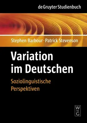 Barbour / Stevenson |  Variation im Deutschen | eBook | Sack Fachmedien