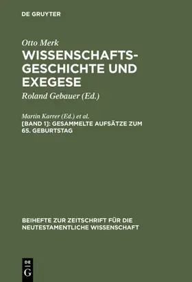 Karrer / Meiser | Gesammelte Aufsätze zum 65. Geburtstag | E-Book | www.sack.de