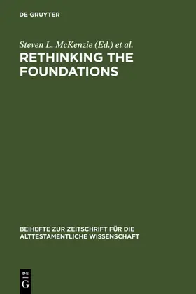 McKenzie / Römer | Rethinking the Foundations | E-Book | sack.de