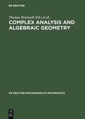 Peternell / Schreyer |  Complex Analysis and Algebraic Geometry | eBook | Sack Fachmedien