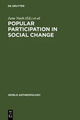 Nash / Dandler / Hopkins |  Popular Participation in Social Change | eBook | Sack Fachmedien