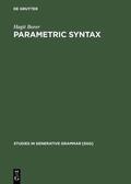 Borer |  Parametric Syntax | eBook | Sack Fachmedien