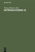 Meinertz |  Nitroglycerin IX | eBook | Sack Fachmedien
