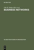 Staber / Schaefer / Sharma |  Business Networks | eBook | Sack Fachmedien