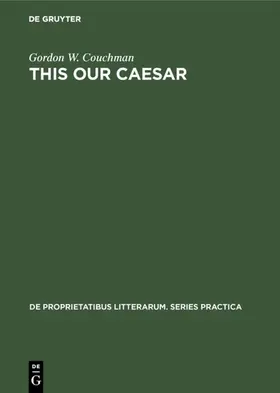 Couchman |  This our Caesar | eBook | Sack Fachmedien