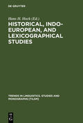Hock |  Historical, Indo-European, and Lexicographical Studies | eBook | Sack Fachmedien