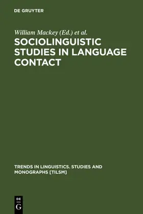 Mackey / Ornstein | Sociolinguistic Studies in Language Contact | E-Book | sack.de