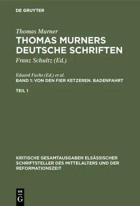 Fuchs / Michels | Von den fier ketzeren. Badenfahrt | E-Book | www.sack.de