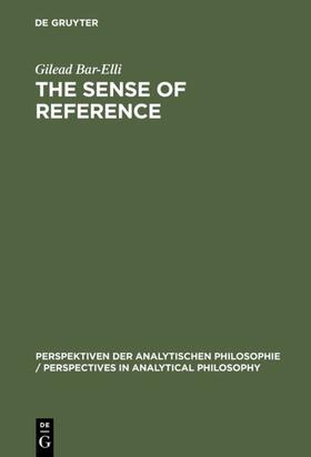 Bar-Elli |  The Sense of Reference | eBook | Sack Fachmedien