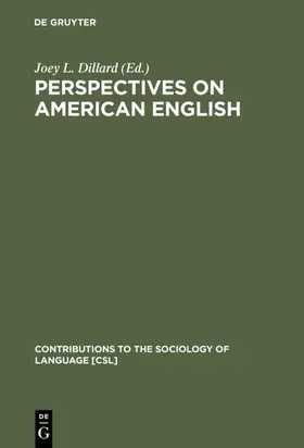 Dillard | Perspectives on American English | E-Book | www.sack.de
