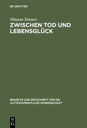 Zimmer | Zwischen Tod und Lebensglück | E-Book | www.sack.de